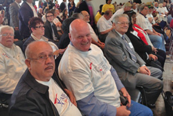 Ken Pease, APWU representative to the Virginia Alliance for Retire Americans, front row, third from left. 