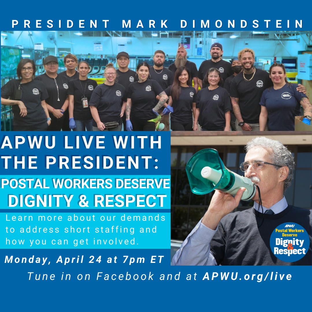 APWU Live American Postal Workers Union
