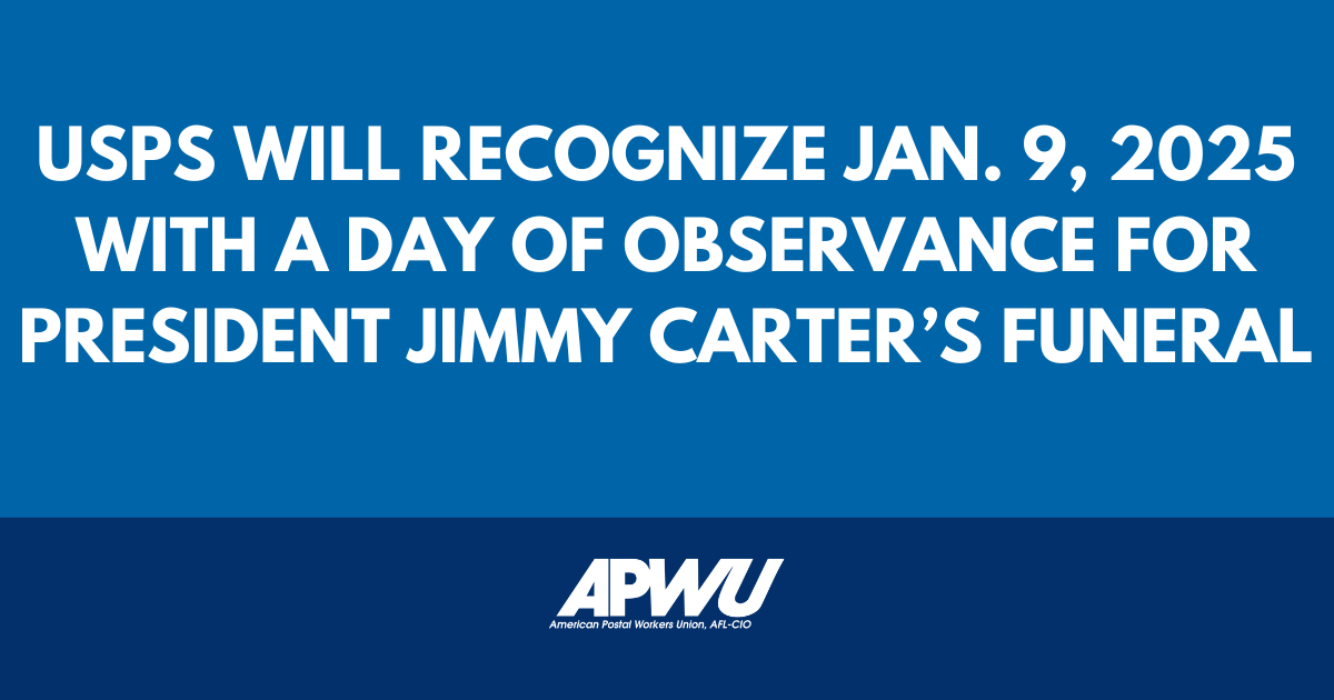Observance of National Day of Remembrance for Former President Jimmy