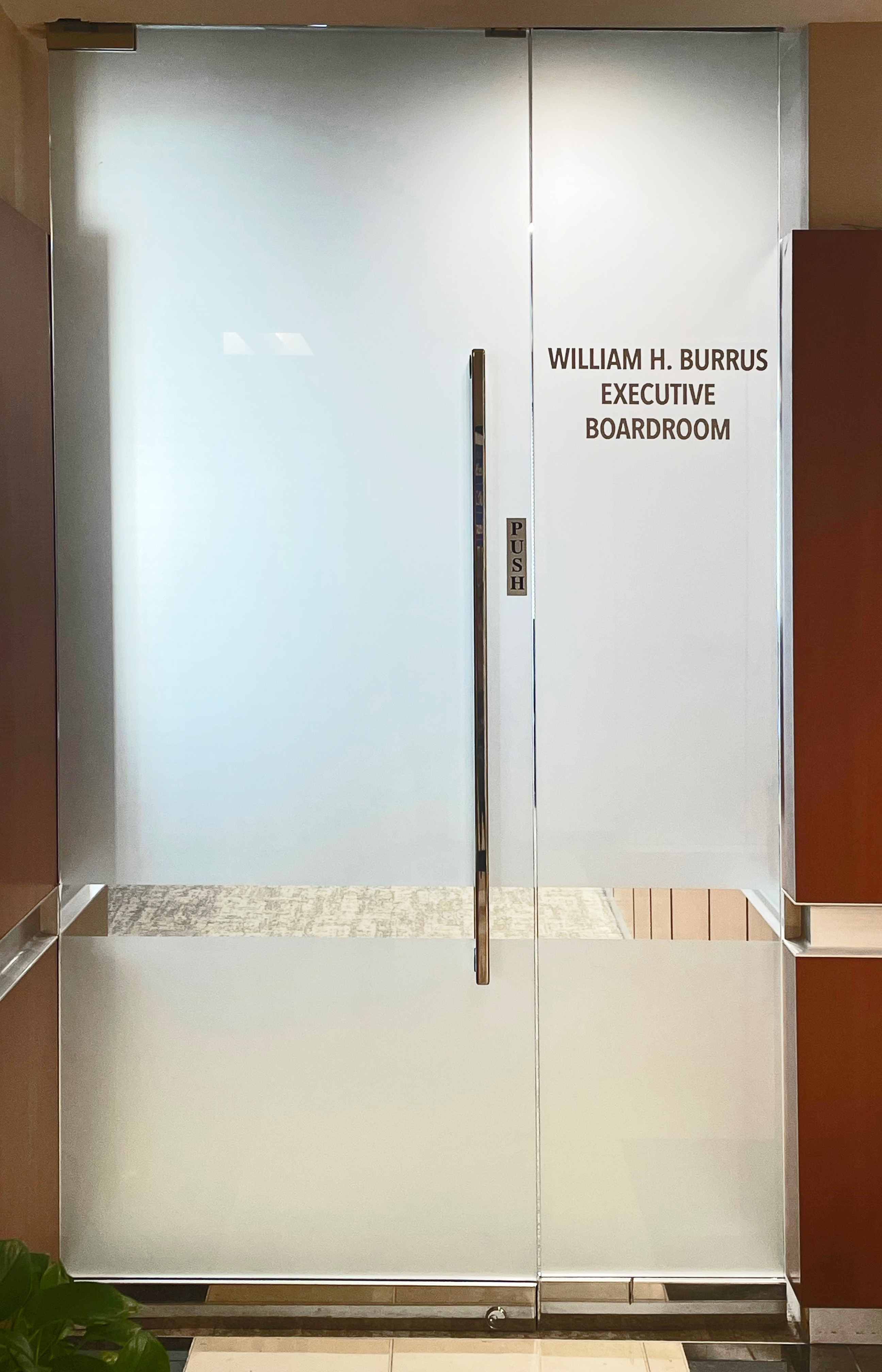 William H. Burrus Executive Boardroom