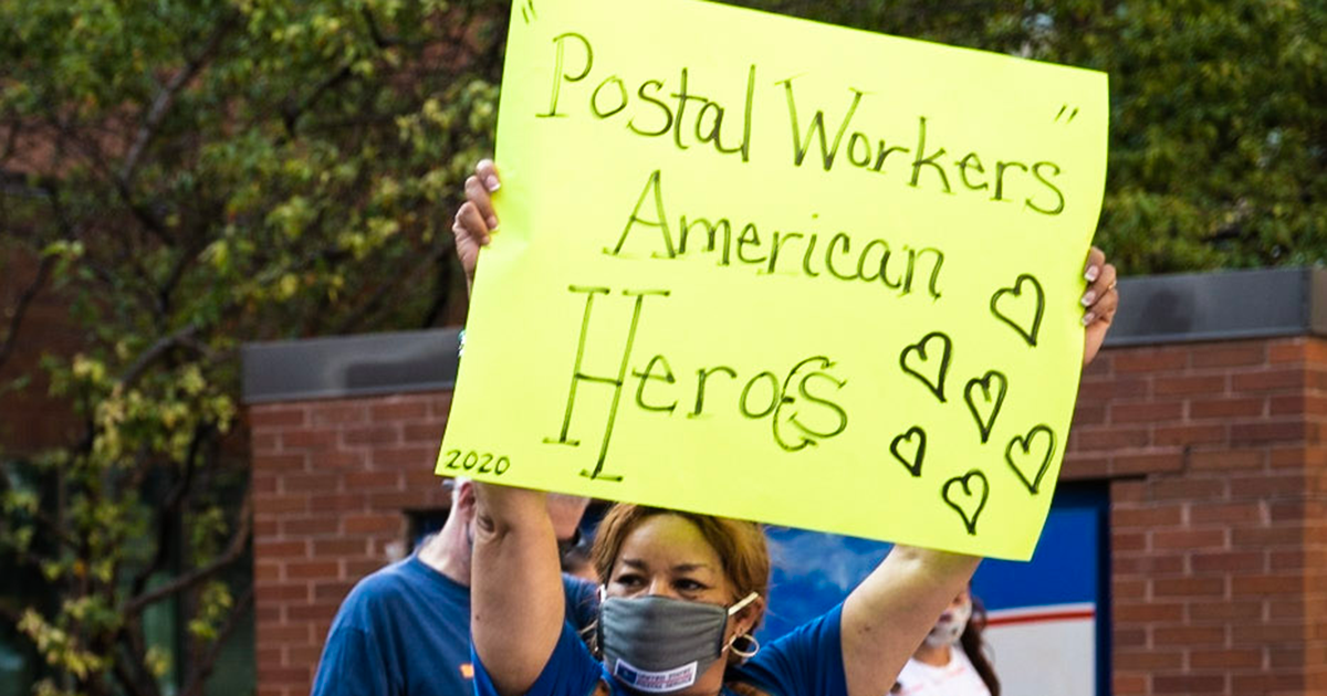 Celebrate postal workers Defend the Post Office American Postal