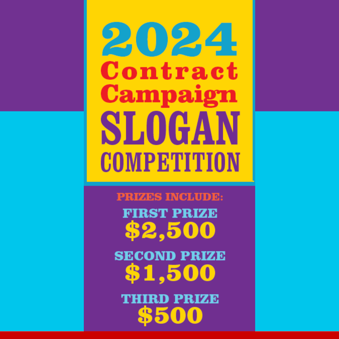 2024 Contract Campaign Slogan Competition