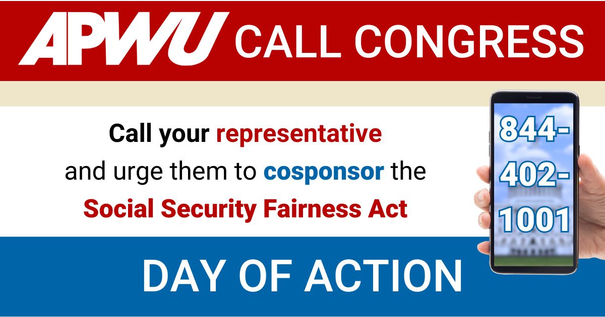 Tell Congress Support Federal Retirement Fairness Act! American