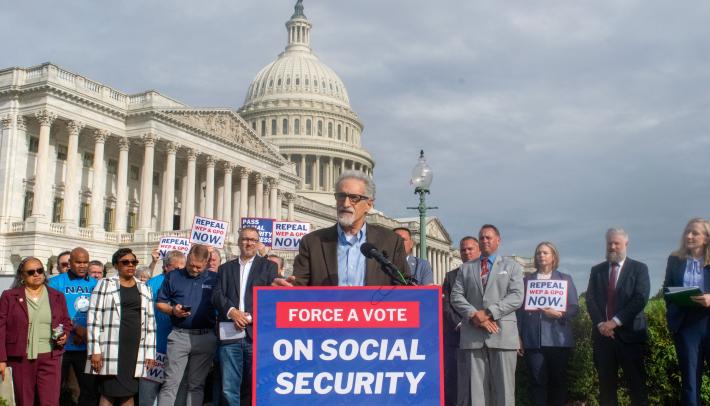 APWU President Mark Dimondstein Speaks on Capitol Hill in Support of the Social Security Fairness Act