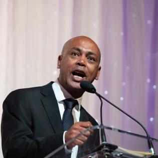 Guest of Honor, AFL-CIO Executive Vice President Tefere Gebre