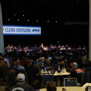 The Clerk Craft Division held its Conference on Saturday and Sunday
