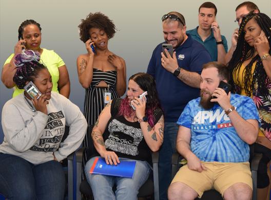 APWU Young Member Committee Members Make Calls